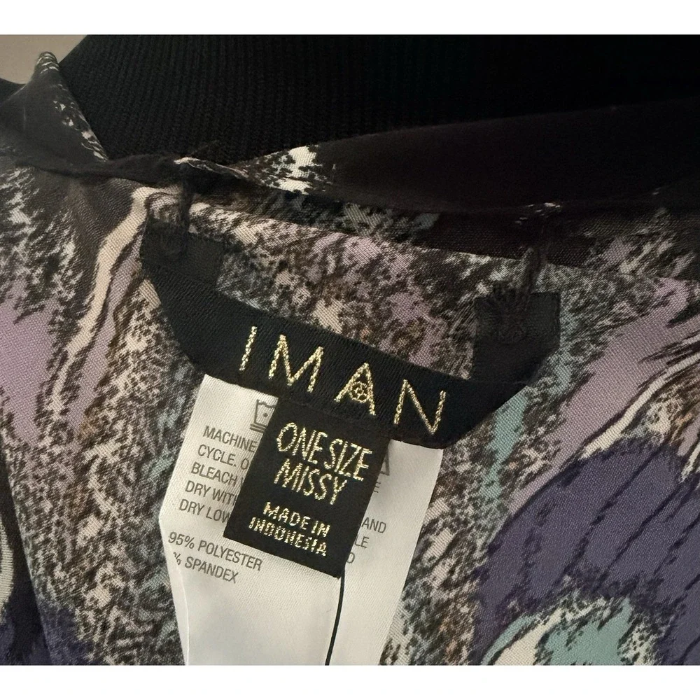 Iman  Global Chic Scarf Shawl  3 Different Patterns One Size New bundle - Picture 5 of 16